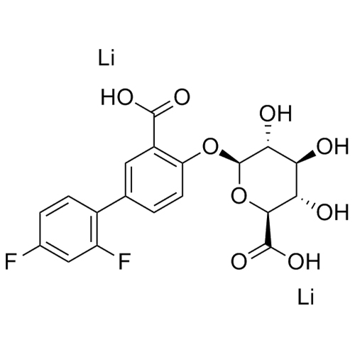 Picture of Diflunisal Phenolic Glucuronide Lithium Salt