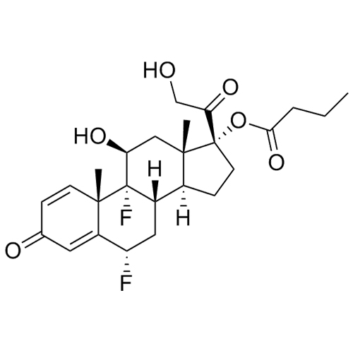 Picture of (Difluprednate Hydroxy Impurity, 21-Desacetyl Difluprednate)