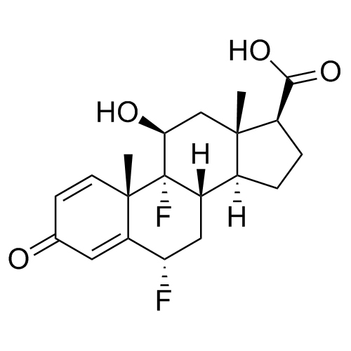 Picture of Difluprednate 17-Carboxylic Acid