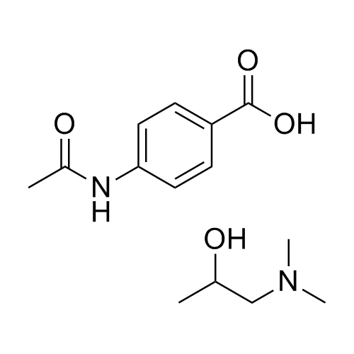 Picture of 1-(dimethylamino)propan-2-ol 4-acetamidobenzoate
