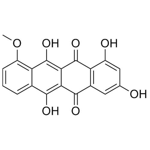 Picture of 7,8-Desacetyl-9,10-dehydro Daunorubicinone