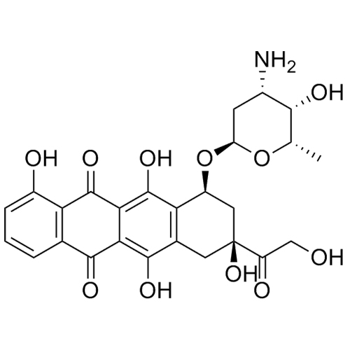 Picture of Desmethyl doxorubicin (14-Hydroxycarminomycin)