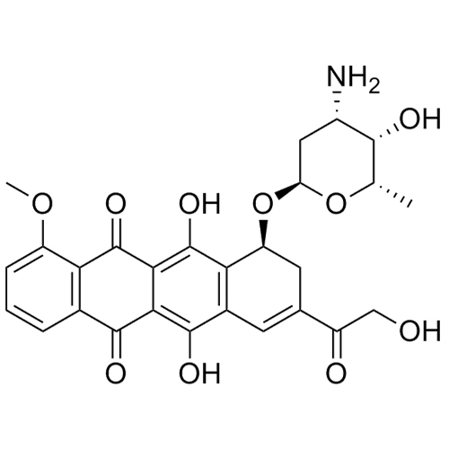 Picture of 9,10-Anhydro Doxorubicin