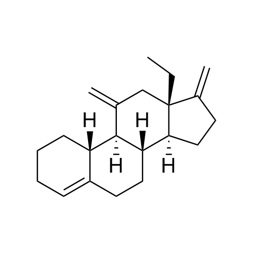 Picture of 13-ethyl-11,17-bis-methylidene-gon-4-en (Desogestrel dimethylene impurity)