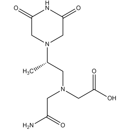 Picture of (S)-2-((2-Amino-2-oxoethyl)(2-(3,5-dioxopiperazin-1-yl)propyl)amino)acetic Acid