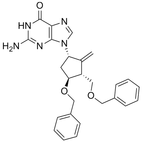 Picture of Dibenzyl Entecavir (3',5'-Di-O-Benzyl Entecavir)