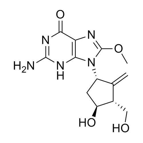 Picture of Entecavir EP Impurity E (8-Methoxy Entecavir)