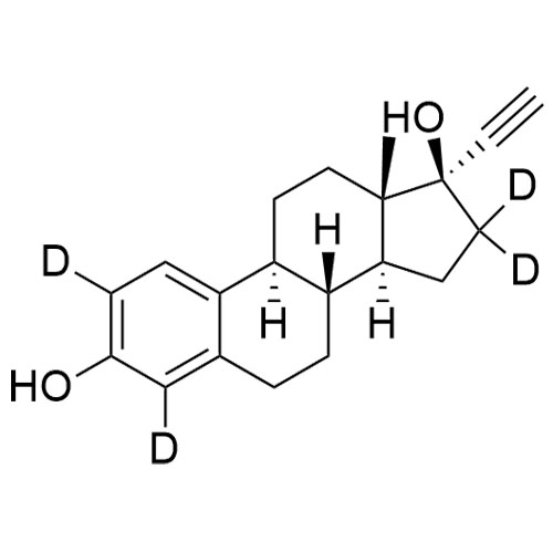 Picture of 17-alpha-Ethynylestradiol-2,4,16,16-d4