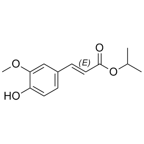 Picture of (E)-isopropyl 3-(4-hydroxy-3-methoxyphenyl)acrylate