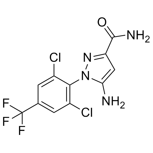 Picture of 1-(2,6-Dichloro-4-trifluoromethylphenyl)-3-carboxamido-5-aminopyrazole