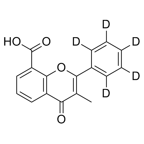 Picture of 3-Methylflavone-8-carboxylic acid-d5 (MFCA-d5)
