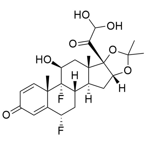 Picture of 21-Dihydroxy Fluocinolone Acetonide