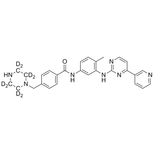 Picture of N-Desmethyl Gleevec-d8
