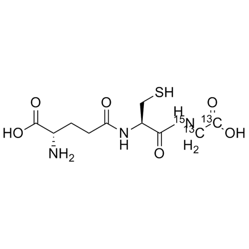 Picture of Glutathione-(glyucine-13C2-15N)