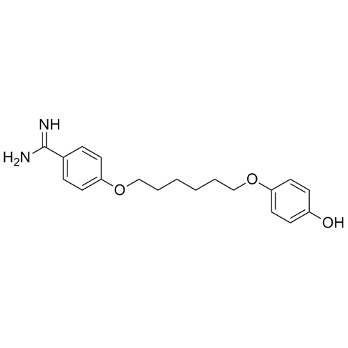 Picture of 4-((6-(4-hydroxyphenoxy)hexyl)oxy)benzimidamide
