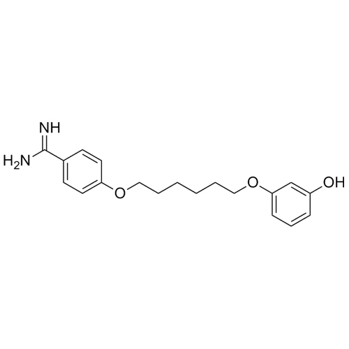 Picture of 4-((6-(3-hydroxyphenoxy)hexyl)oxy)benzimidamide