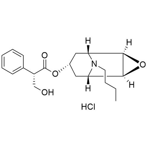 Picture of Hyoscine Butylbromide Impurity E Hydrochloride