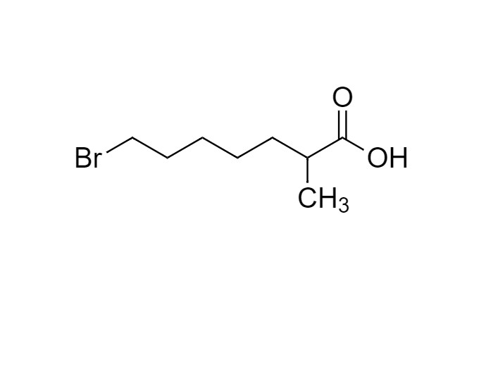 Picture of 7-Bromo-2-methylheptanoic acid