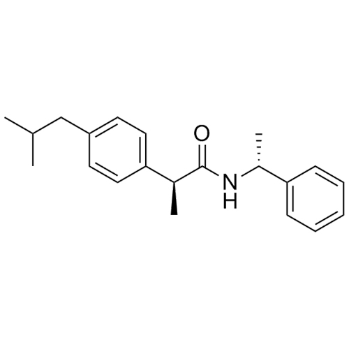 Picture of (S,S)-N-(1-Phenylethyl) Ibuprofen Amide