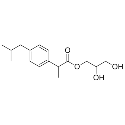 Picture of 2,3-Dihydroxypropyl 2-(4-Isobutylphenyl)Propanoate