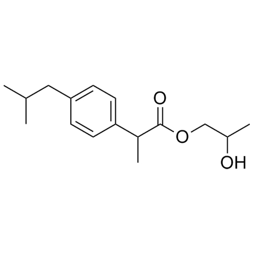Picture of 2-Hydroxypropyl 2-(4-Isobutylphenyl)Propanoate