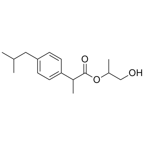 Picture of 1-Hydroxyprop-2-yl 2-(4-Isobutylphenyl)Propanoate