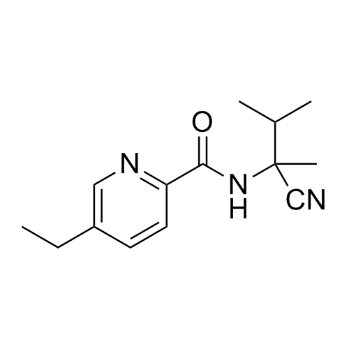 Picture of N-(2-cyano-3-methylbutan-2-yl)-5-ethylpicolinamide