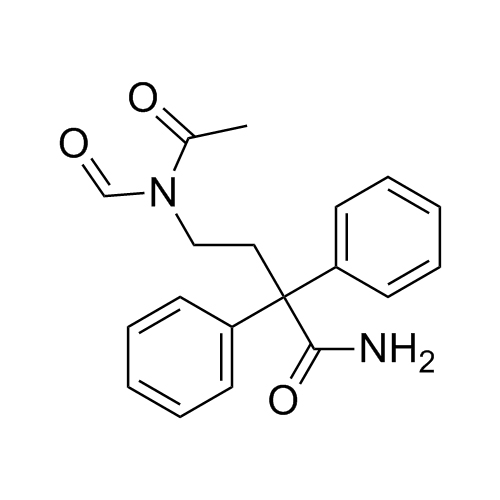 Picture of 4-(N-formylacetamido)-2,2-diphenylbutanamide
