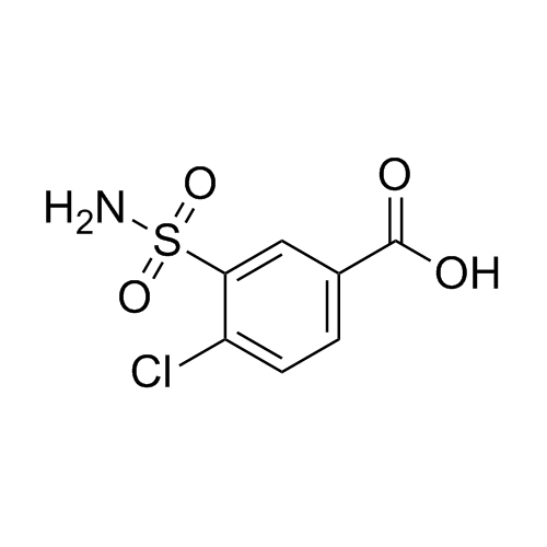 Picture of Indapamide Impurity (4-Chloro-3-sulfamoylbenzoic Acid)