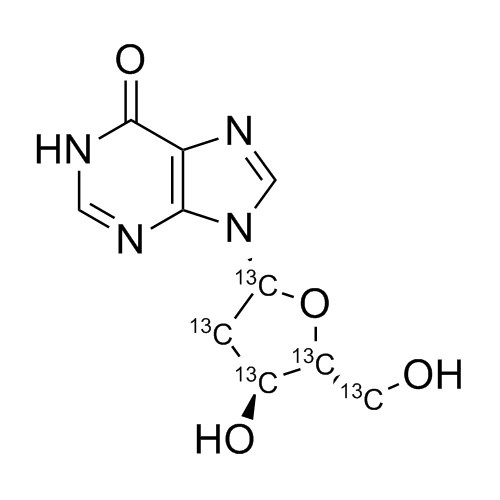 Picture of 2'-Deoxyinosine-13C5