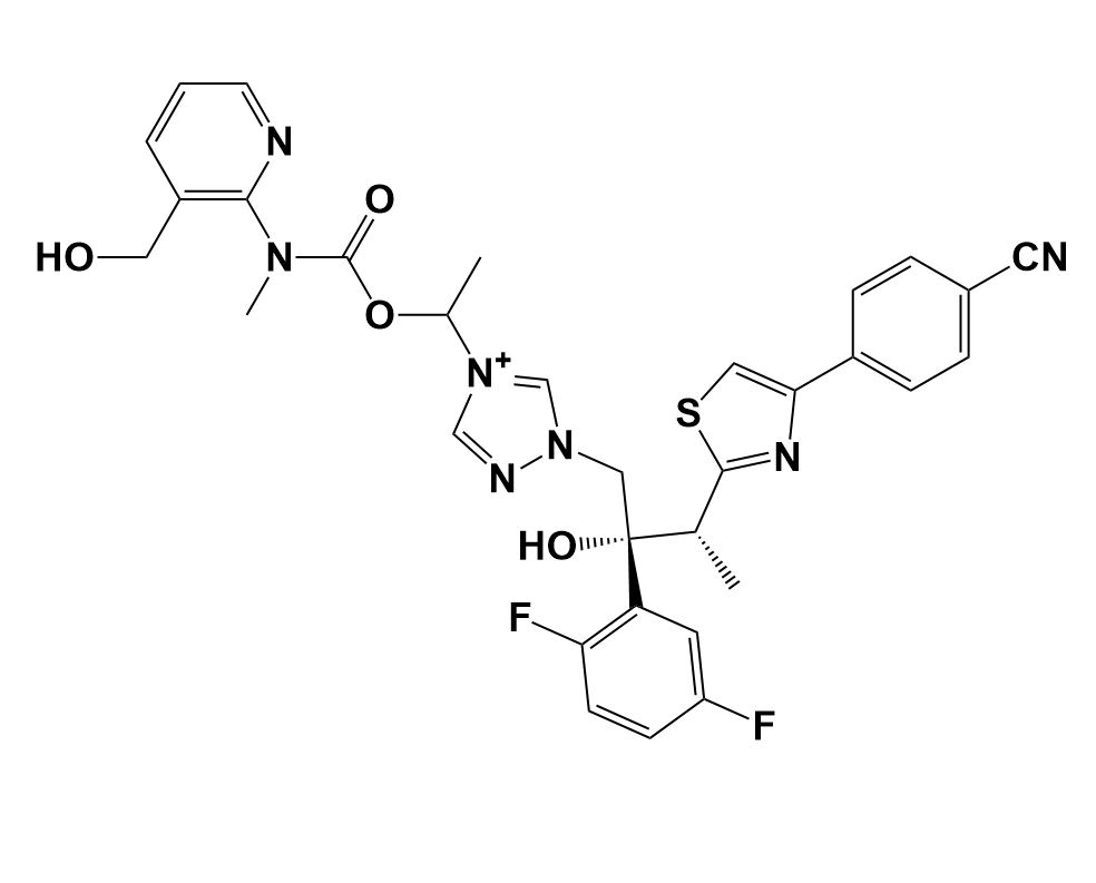 Picture of Isavuconazole  hydroxymethyl Impurity