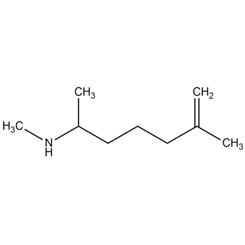 Picture of N,6-dimethylhept-6-en-2-amine