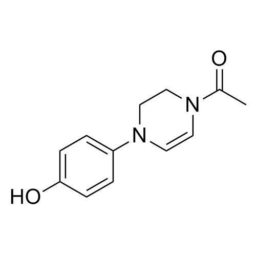 Picture of 1-[3,4-Dihydro-4-(4-hydroxyphenyl)-1(2H)-pyrazinyl]ethanone