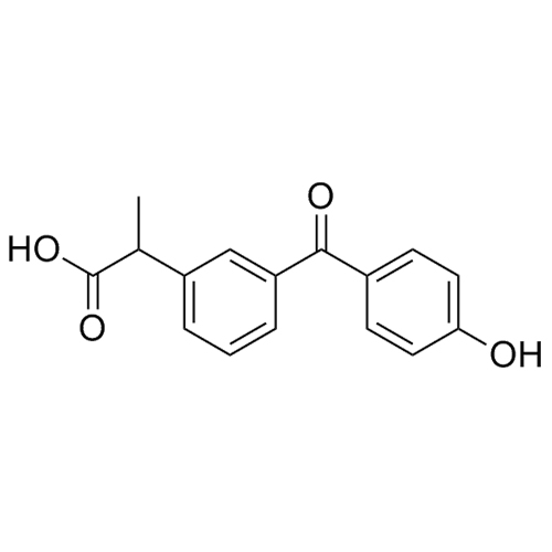 Picture of 2-(3-(4-Hydroxybenzoyl)phenyl)propanoic Acid
