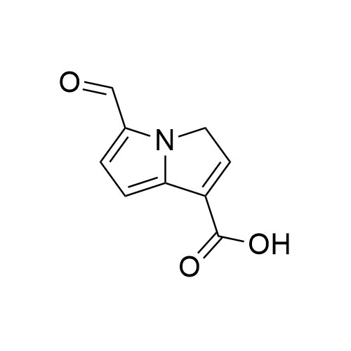 Picture of 5-formyl-3H-pyrrolizine-1-carboxylic acid