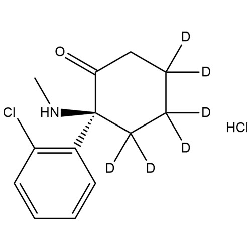 Picture of (S)-(+)-Ketamine d-6 hydrochloride