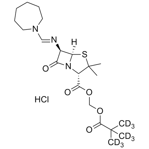Picture of Pivmecillinam-d9 Hydrochloride
