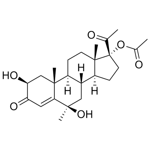 Picture of 2-beta, 6-beta-Dihydroxy-Medroxyprogesterone Acetate