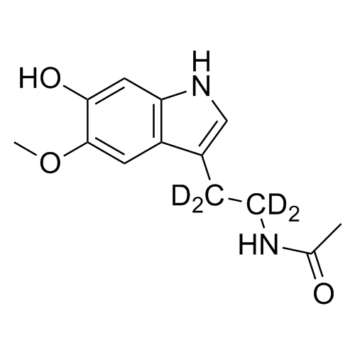 Picture of 6-Hydroxy Melatonin-d4