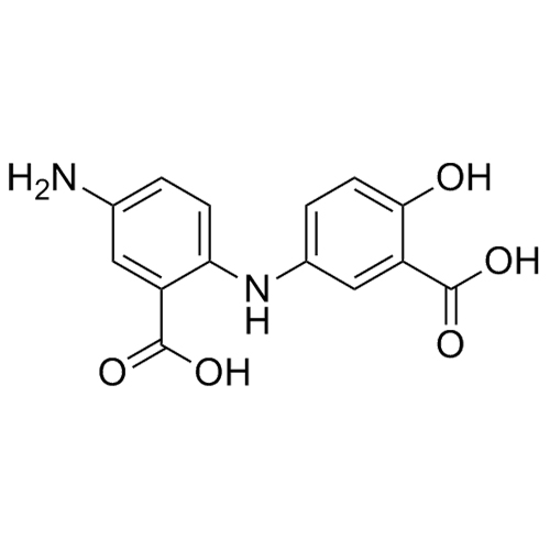 Picture of 5-Amino-2-((3-carboxy-4-hydroxyphenyl)amino)benzoic Acid