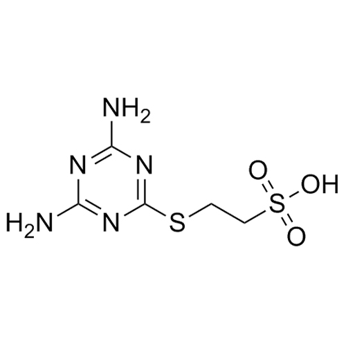 Picture of 2-(4,6-Diamino-1,3,5-triazin-2-yl)sulfanylethanesulfonic Acid