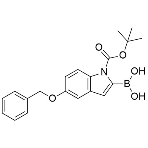 Picture of 5-Benzyloxy-1-BOC-indole-2-boronic acid