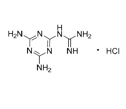 Picture of Metformin EP Impurity B HCl            (Monoguanyl Melamine HCl)