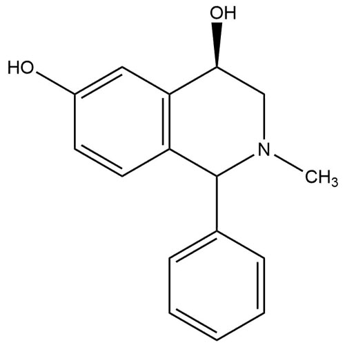 Picture of (4R)-4,6-Dihydroxy-2-methyl-1-phenyl-1,2,3,4-tetrahydroisoquinoline
