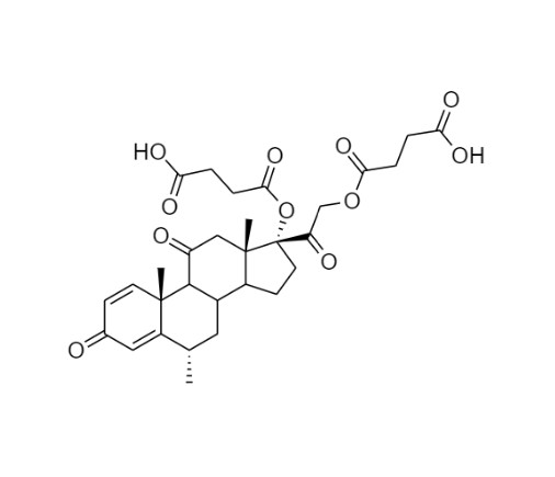 Picture of 6α-Methylprednisone-17,21-dihemisuccinate
