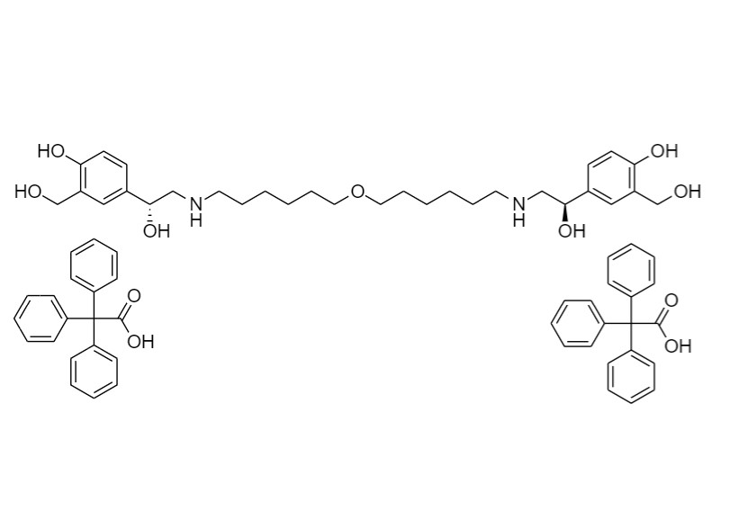 Picture of Phenolic Amine Ester Dimer Triphenylacetate Salt