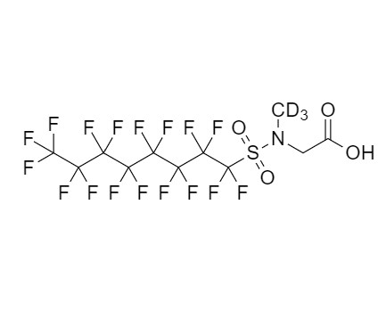 Picture of N-deuteriomethylperfluoro-1-octanesulfonamidoacetic acid