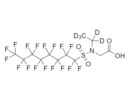 Picture of N-deuterioethylperfluoro-1-octanesulfonamidoacetic acid