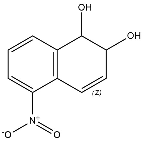 Picture of 1-Nitro-5,6-dihydroxy-dihydronaphthalene
