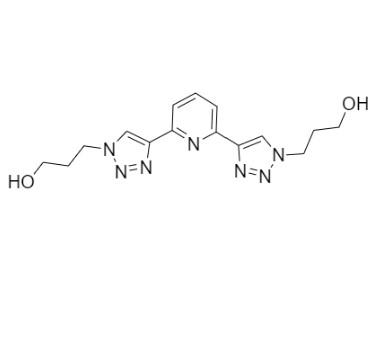 Picture of 4,4'-(2,6-Pyridinediyl)bis[1H-1,2,3-triazole-1-propanol]